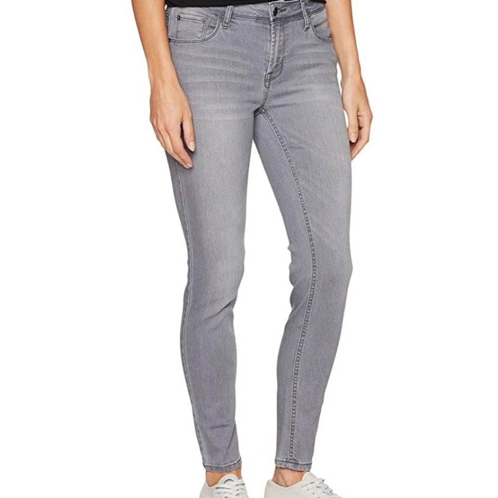 Kensie Jeans Gray Knouckout Skinny Sz 14/32